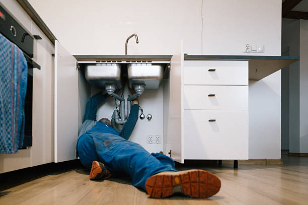 Professional Drain Cleaning technician working in New Market, MD